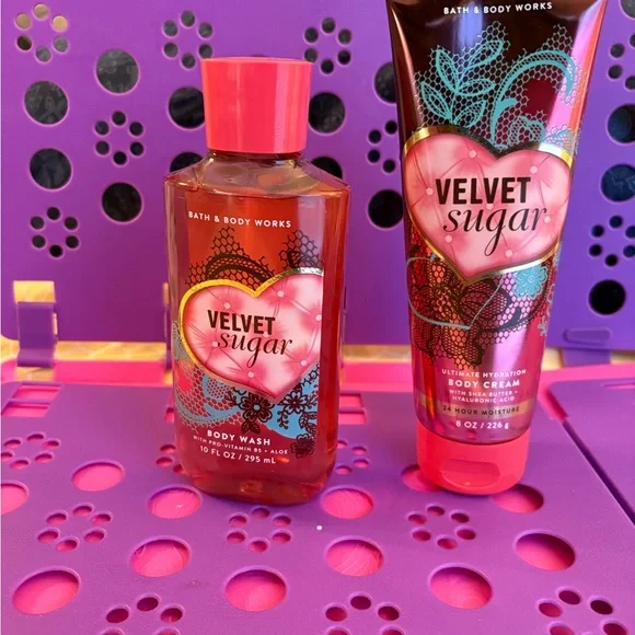 Bath & Body Works Velvet Sugar Body Wash and Cream Set - Picture 1 of 3